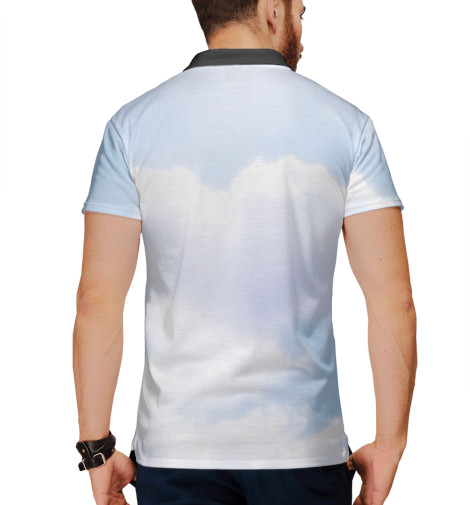 

Поло Print Bar, Белый, Путин