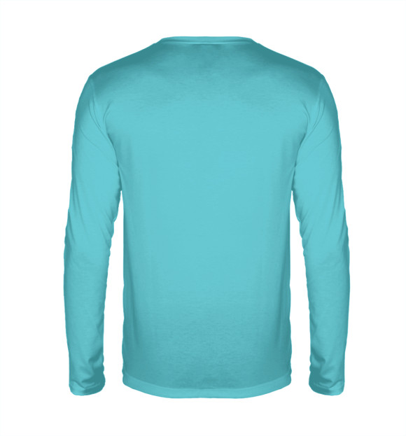 Мужской лонгслив с изображением Я верю цвета Белый