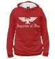 Мужское худи Imperium of man red
