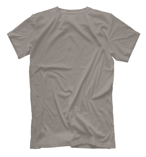 Мужская футболка с изображением Стальной алхимик цвета Белый