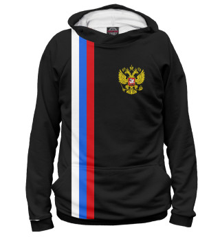 Худи для мальчика Флаг и герб России / Line Collection