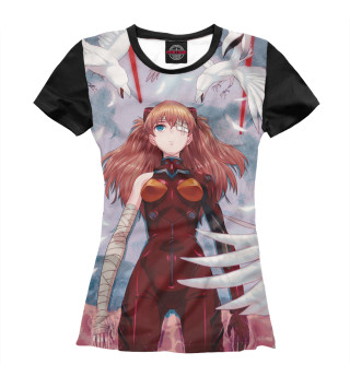 Футболка для девочек Evangelion Asuka 2