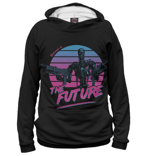 

Худи Print Bar, Белый, Welcome to the Future