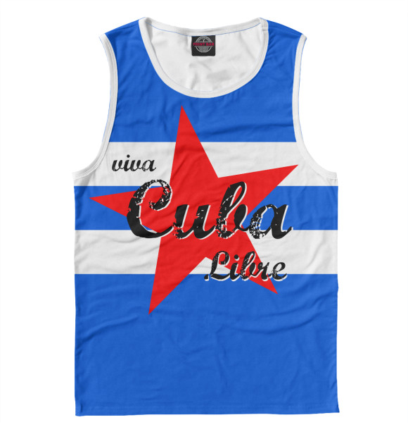 Майка для мальчика с изображением Куба цвета Белый