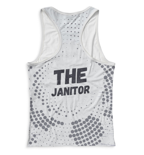 

Майки борцовки Print Bar, Белый, Уборщик