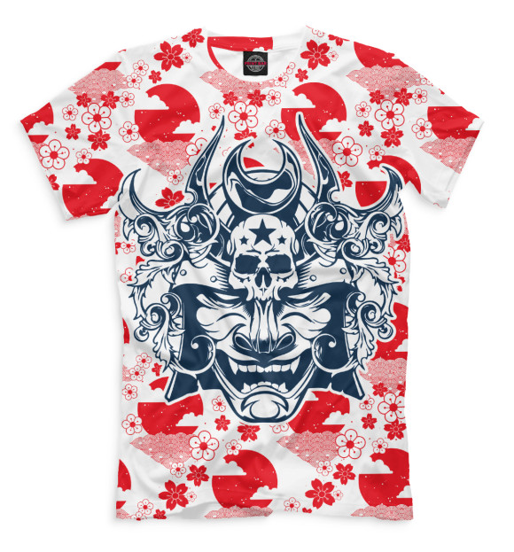 Футболка для мальчиков с изображением Япония цвета Молочно-белый