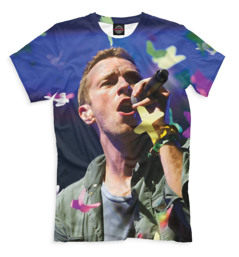 

Футболки Print Bar, Молочно-белый, Chris Martin