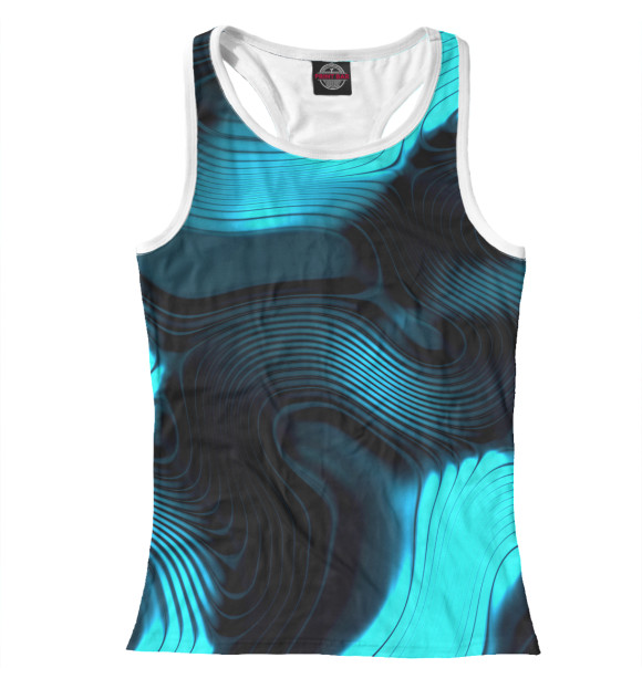 Женская майка-борцовка с изображением Chrome Cky цвета Белый