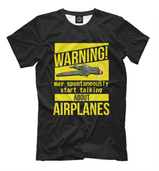 Мужская футболка Warning ИЛ-2