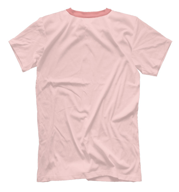 Мужская футболка с изображением Букет цвета Белый