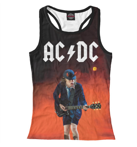 

Майки борцовки Print Bar, Белый, AC/DC
