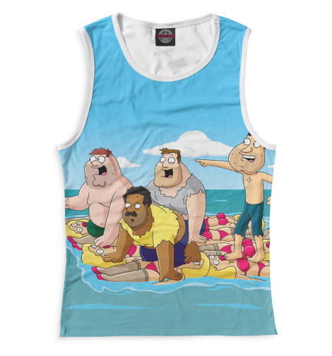 

Майки Print Bar, Белый, Гриффины