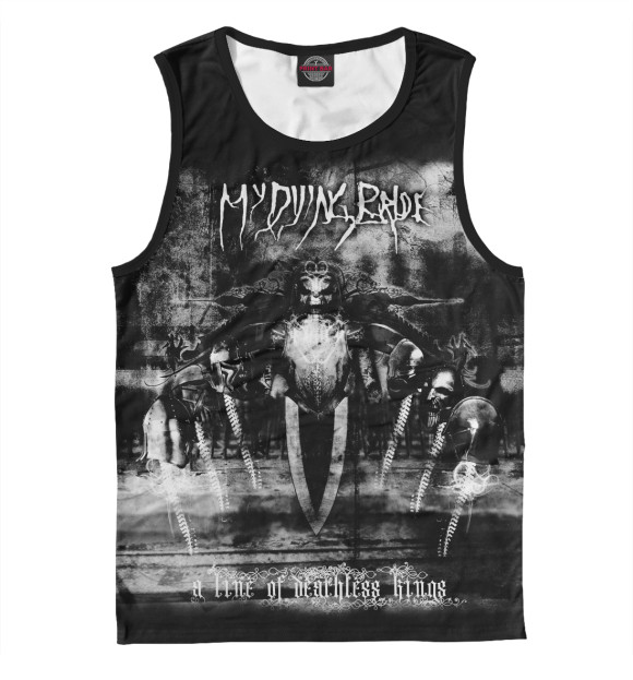Мужская майка с изображением My Dying Bride цвета Белый