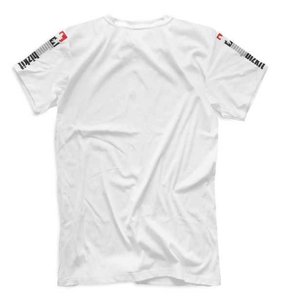 Мужская футболка с изображением Limp Bizkit цвета Белый