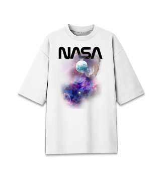 Мужская футболка оверсайз NASA