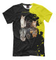 Футболка для мальчиков Cats Reflection Mirror Chee