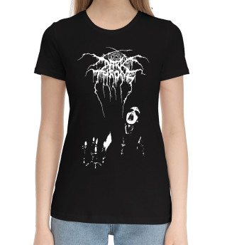 Хлопковая футболка для девочек Darkthrone