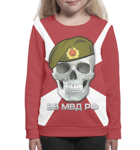 

Свитшоты Print Bar, Белый, ВВ МВД РФ