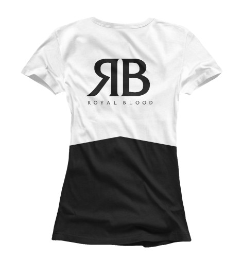 

Футболки Print Bar, Белый, Royal Blood