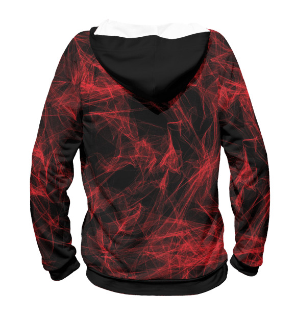 Женское худи с изображением Я королева! цвета Белый