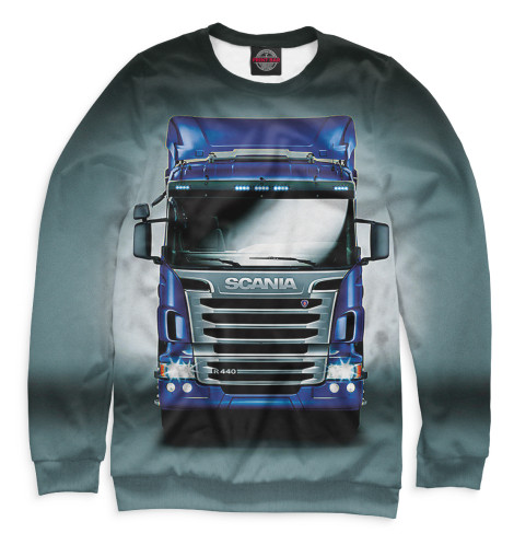 

Свитшоты Print Bar, Белый, Scania