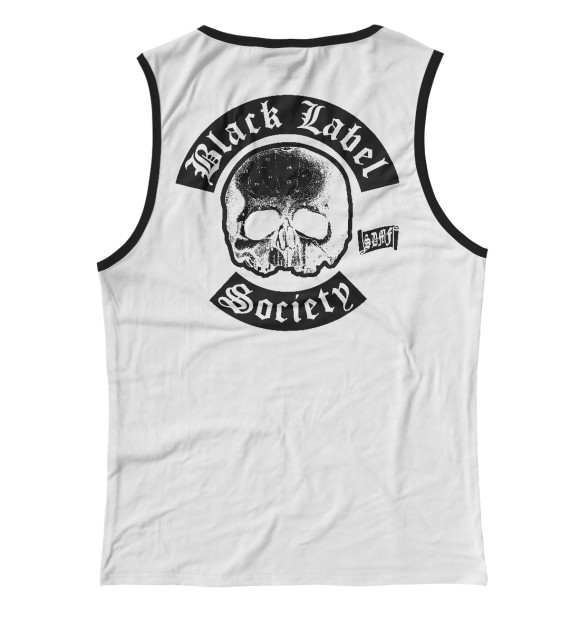 Женская майка с изображением Zakk Wylde BLS blessed hellride цвета Белый