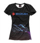 Женская футболка Suzuki
