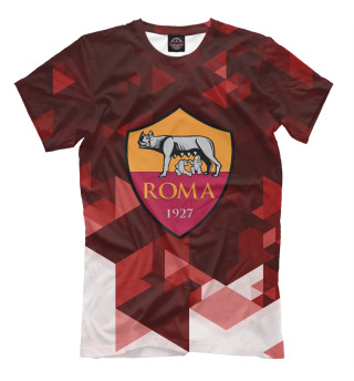 Мужская футболка Roma FC Abstract