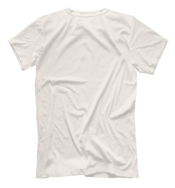 Мужская футболка с изображением Welsh Corgi цвета Белый