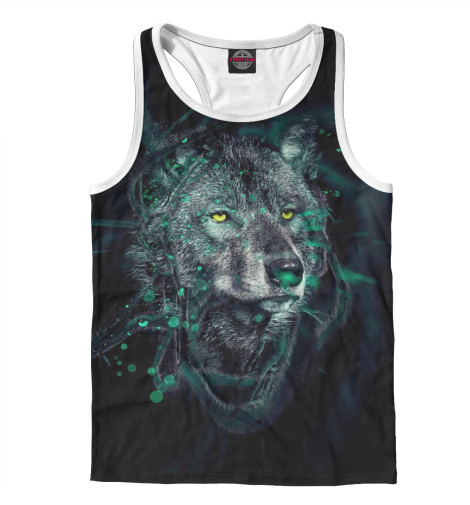 

Майки борцовки Print Bar, Белый, Оборотень