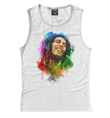 

Майки Print Bar, Белый, Bob Marley