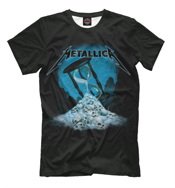 Футболка для мальчиков с изображением Metallica цвета Белый
