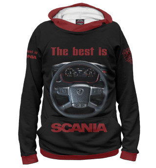 Женское худи The best is SCANIA