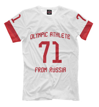 Мужская футболка Ковальчук Форма на Олимпиаде 2018 Гостевая