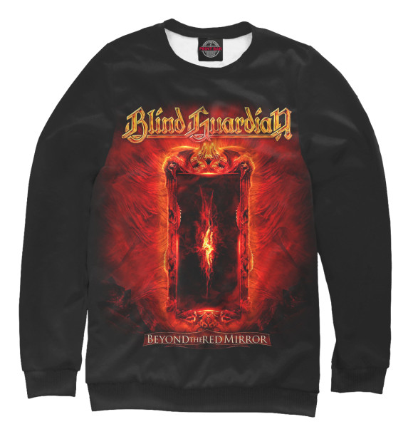 Свитшот для мальчиков с изображением Blind Guardian цвета Белый