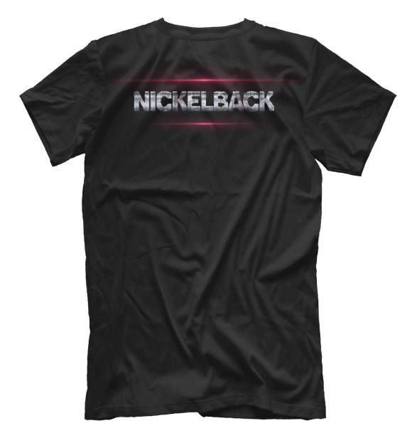 Футболка для мальчиков с изображением Nickelback цвета Белый