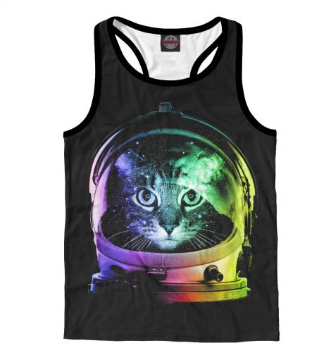 

Майки борцовки Print Bar, Белый, Space Cat