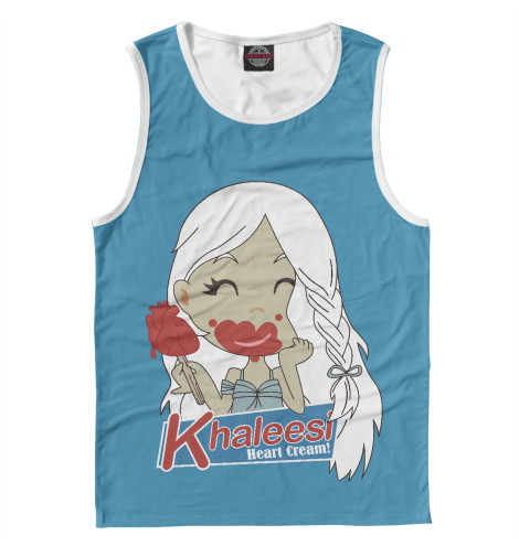 

Майки Print Bar, Белый, Кхалиси