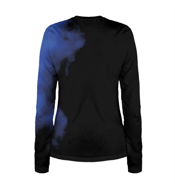 Женский лонгслив с притом Bill The Cat цвета Белый Женский лонгслив с изображением Bill The Cat цвета Белый