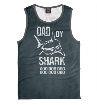 Майка для мальчика Daddy Big Shark DOO