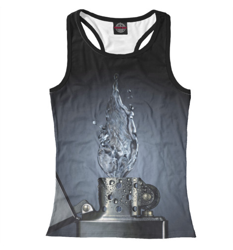 

Майки борцовки Print Bar, Белый, Зажигалка с водой