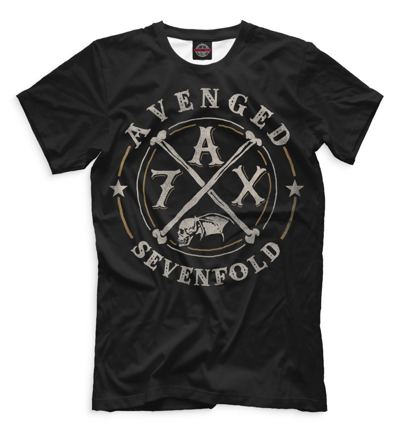 Мужская Футболка Avenged Sevenfold, артикул: AVE-620548-fut-2