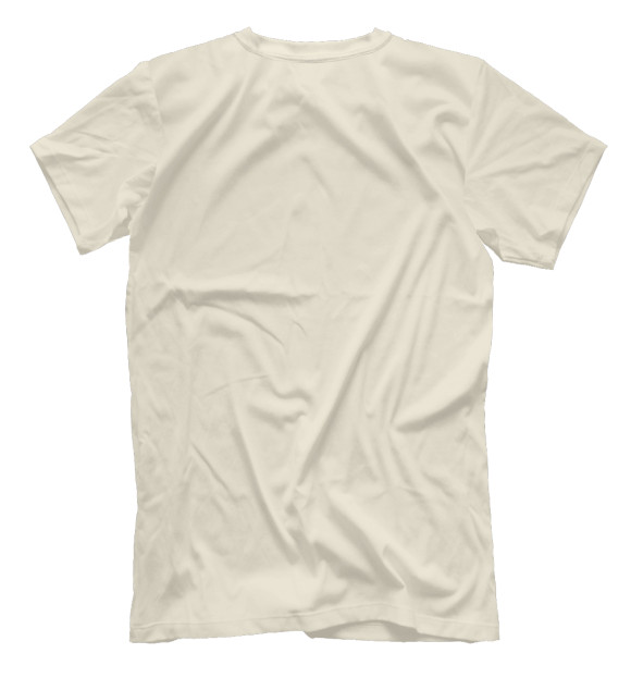 Мужская футболка с изображением Шторм цвета Белый