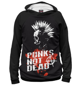 Женское худи Punks not dead