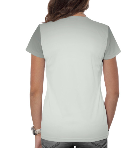 Женская футболка с изображением Nier: Automata цвета Белый