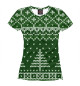 Футболка для девочек Knitted pattern
