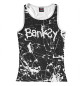 Женская майка-борцовка Banksy