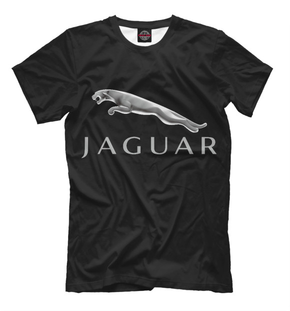 Футболка для мальчиков с изображением Jaguar Premium цвета Белый