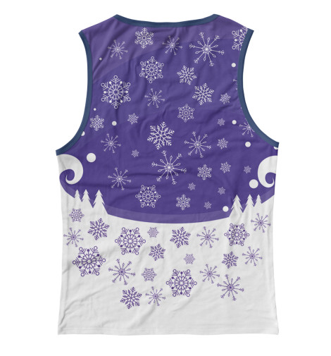 

Майки Print Bar, Белый, Новый Год