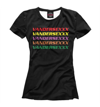 Женская футболка Vandersexxx